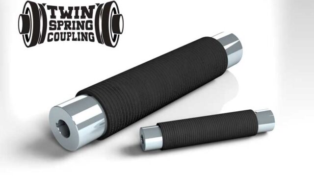 Universal joint alternative -Twin Spring Coupling products alternatives to all other flexible shaft couplings