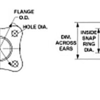 Meritor R3R83482 Flange Yoke