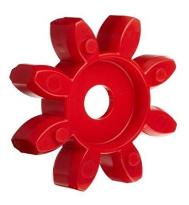 Lovejoy 62074 Size CJ 55 Curved Jaw Coupling Urethane Spider 98 Shore A Red