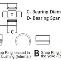 Weasler 200-3500 Cross & Bearing Kit 11 Weasler 200-3500 Cross & Bearing Kit - Image 5