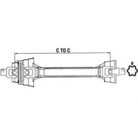 Weasler 14516855 Complete CV Driveline 55 inch - Image 4