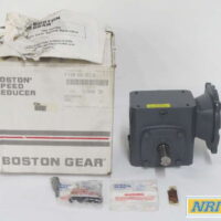 BOSTON GEAR F718-60-B5-G 5/8 IN 7/8 IN 60:1 56C GEAR REDUCER B474023