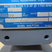 Boston GearWORM SPEED REDUCER (F710-5-B4-H) 7 Boston GearWORM SPEED REDUCER (F710-5-B4-H) - Image 4