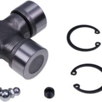 WQSING 144465A1 84355357 9968059 Spider U Joint w/Snap Rings Cross Front Axle Compatible with Case 580M 590SM 480F 480FLL 570LXT New Holland Tractor Ford Construction Industrial CAR40825 Bearing Kit