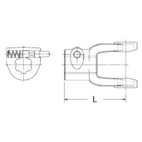 Neapco 22-2317 PTO QD Yoke