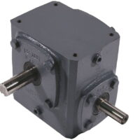 Boston Gear 715-20-J 51641 Cast Iron Worm Gear Speed Reducer, Right Angle, Single Reduction, Right Output, 20:1 Ratio, 87.5 Output rpm at 1750, 5/8" Input Size, 3/4" Output Size, 1.540" Centerline Distance