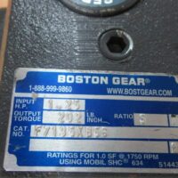 Alternative view of Boston Gear F7135XB56 Gear Box