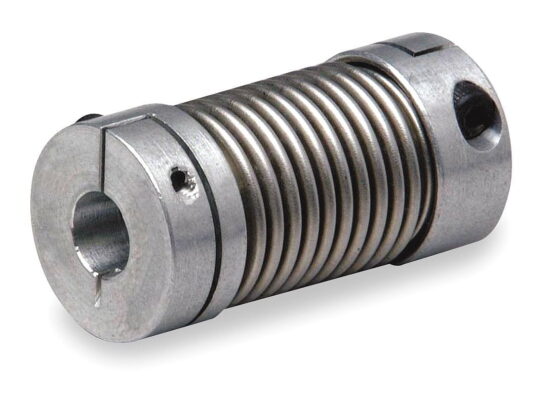 Lovejoy BWC-41 Bellows Clamp Style Coupling 3/8 In Bore A 1/2 In Bore B