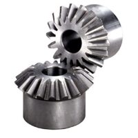 Boston Gear L112Y Miter Gear, 1:1 Ratio, 20 Degree Pressure Angle, 0.500" Bore, 1.375" Mounting Distance, 16 Pitch, 24 Teeth, Steel