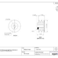 TB Woods 2BK3478 V-Belt Sheave 9 TB Woods 2BK3478 V-Belt Sheave - Image 4