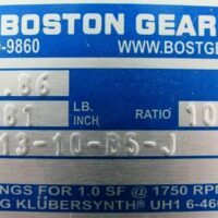 BOSTON GEAR F713-10-B5-J Speed Reducer 10 to 1 - Image 4
