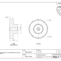 Boston Gear G1035 Worm Gear - Image 4