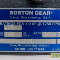 Boston Gear F-713-10-B5-G Gear Reducer - Image 3