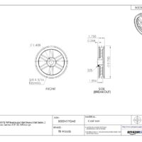 TB Woods 2AK741 V-Belt Sheave - Image 4
