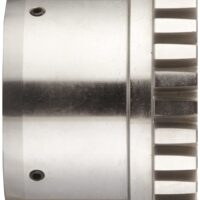 Alternative view of Lovejoy 12034 Size 1100 Grid Coupling Hub, Metric, 80 mm P7 Bore, 246.126 mm Overall Coupling Length, 6276 Nm Max Torque, 22 mm x 5.4 mm Keyway, with Puller Hole