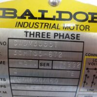 Alternative view of Baldor Reliance CEWDM3555T