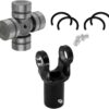 Caltric Front Prop Shaft Yoke and U-Joint Kit Compatible with Polaris Ranger Xp 900 2013-2016 Rear Yoke