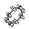 Lovejoy 302-8 Cast Iron Disc Pack Kit (Pack of 17). 69790492165