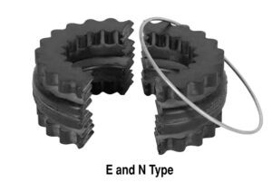 Lovejoy 8E 2-Piece S-Flex Coupling Rubber Sleeve