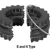 Lovejoy 8E 2-Piece S-Flex Coupling Rubber Sleeve 2 Lovejoy 8E 2-Piece S-Flex Coupling Rubber Sleeve. 68514436419